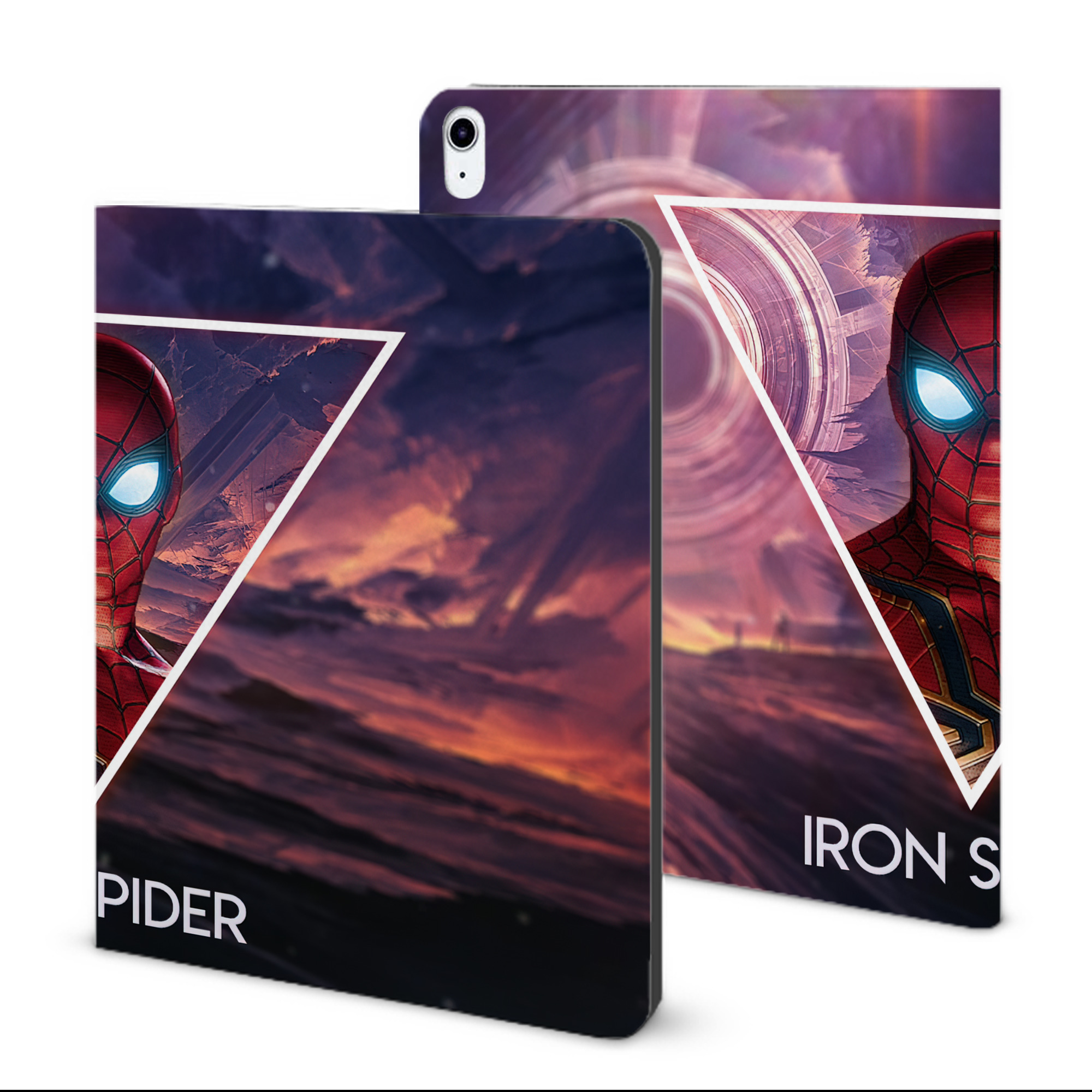 （画像用） アベンジャーズ The Avengers IPad ケース ブック型 PUレザー TPU 耐衝撃 軽量 薄型 ペン収納なし 全面保護 IPad 各モデル対応